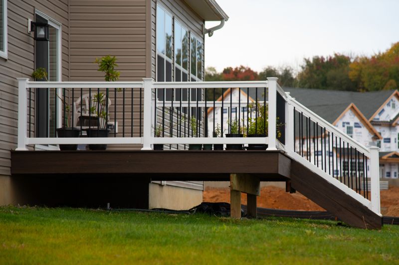 Wood Stair Railing Repair in Wilmington, NC