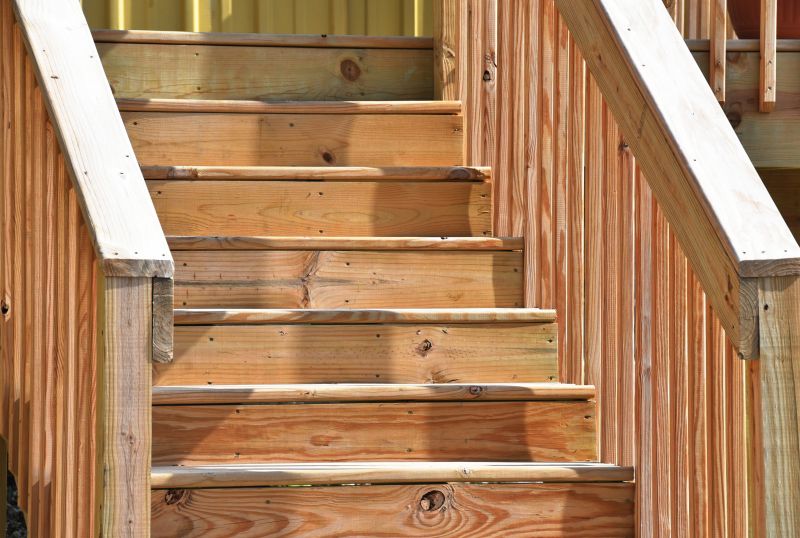 Wood Stairs Construction